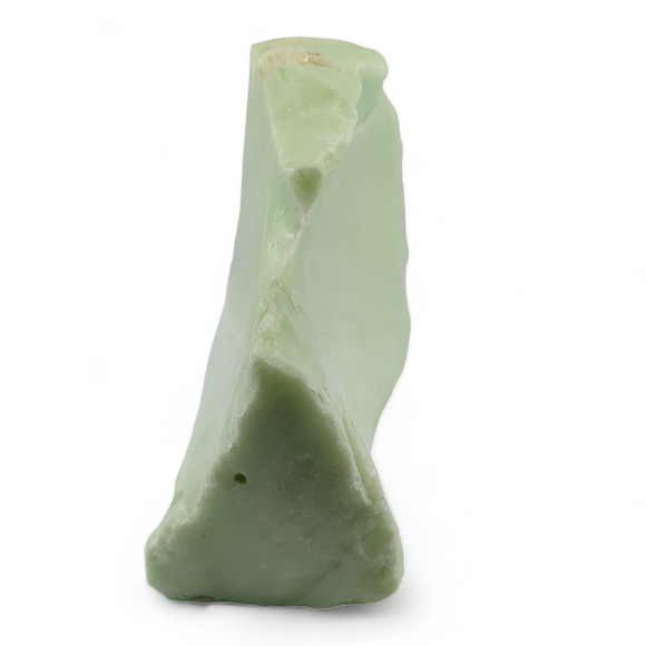 Lime Jadeite Green Multitone Layered Swirl Slag Art Glass Cullet #4GX11 - Picture 4 of 7